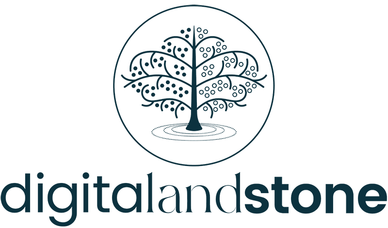 digitalandstone logo with memorial tree