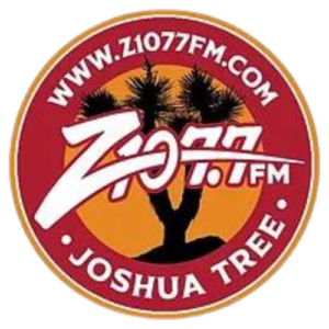 Z107.7 FM Joshua Tree logo